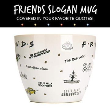 Paladone Friends Sayings Coffee Mug - Perfect for Fans