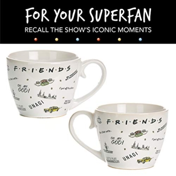 Paladone Friends Sayings Coffee Mug - Perfect for Fans