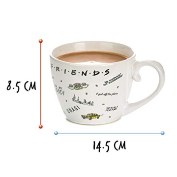 Paladone Friends Sayings Coffee Mug - Perfect for Fans