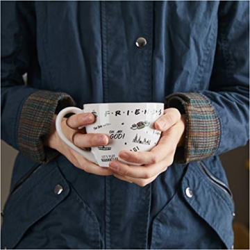 Paladone Friends Sayings Coffee Mug - Perfect for Fans