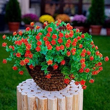 Lifelike UV Resistant Artificial Flowers for Home Decor