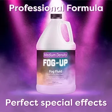 FogUp Medium Density Fog Juice - 1 Gallon Non-Toxic Fluid