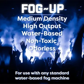 FogUp Medium Density Fog Juice - 1 Gallon Non-Toxic Fluid