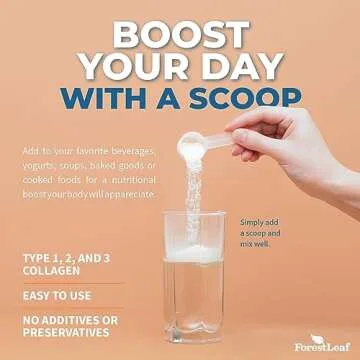 Unflavored Grass Fed Collagen Peptides Powder for Vitality