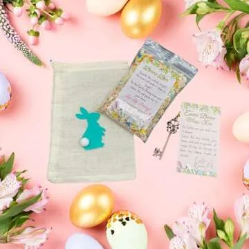 Easter Bunny Evidence Kit - Easter Bunny Magic Key, Bunny Footprints, Easter Bunny Letter, Bunny Bait, Easter Bunny Proof
