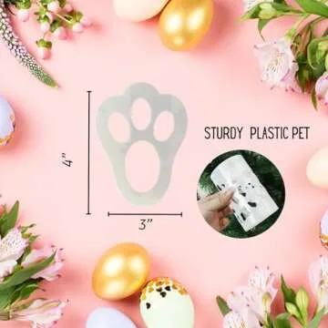 Easter Bunny Evidence Kit - Easter Bunny Magic Key, Bunny Footprints, Easter Bunny Letter, Bunny Bait, Easter Bunny Proof