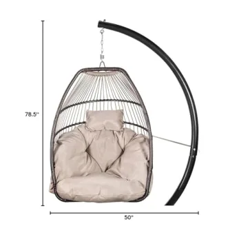 Barton Premium Egg Chair for Relaxing Indoor Outdoor Use