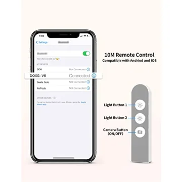 Viozon Extendable Selfie Stand with 360° Rotation