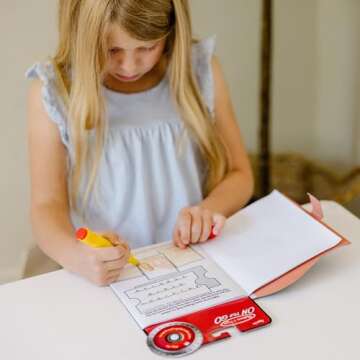 Melissa & Doug On the Go Secret Decoder Activity Book - The Case of the Runaway Ruby