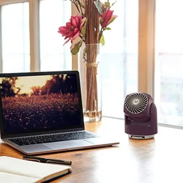 Vornado Flippi V6 Compact Air Circulator Fan on Desk