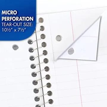 Mead Spiral Notebook 4 Pack - Pastel College Ruled Notebooks