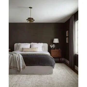 Loloi Amber Lewis x Honora Ivory/Natural 3'-9" x 5'-9" Accent Rug