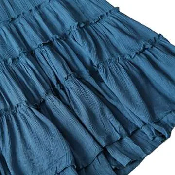 VERGOODR Women's Sexy Sleeveless Bohemian Dress for Summer