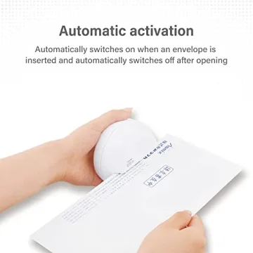 Asmix Electric Letter Opener - Safe Envelope Opening Tool