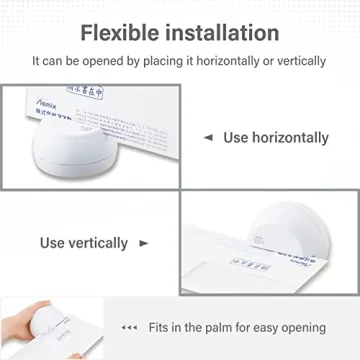 Asmix Electric Letter Opener - Safe Envelope Opening Tool