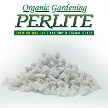 XL Coarse Perlite for Hydroponics and Organic Gardening