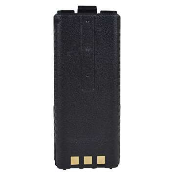BaoFeng BL-5 Extended 3800mAh 7.4V Li ion Battery for Baofeng UV-5R 5RE F8+ F9 (Black)
