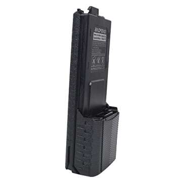 BaoFeng BL-5 Extended 3800mAh 7.4V Li ion Battery for Baofeng UV-5R 5RE F8+ F9 (Black)