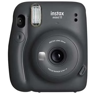 Fujifilm Instax Mini 11 Camera in Charcoal Gray - Perfect for Gifts