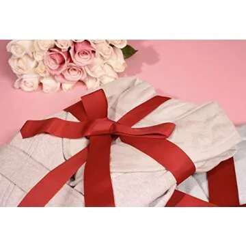 Yogalicious Ultra Plush Cozy Fleece Robe - Heather Snow - XL