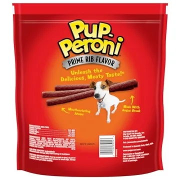 Delicious Pup-Peroni Dog Treats with Real Steak