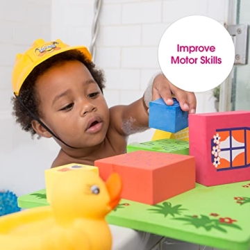 Edushape Floating Blocks for Creative Bath Time Fun