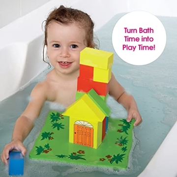Edushape Floating Blocks for Creative Bath Time Fun