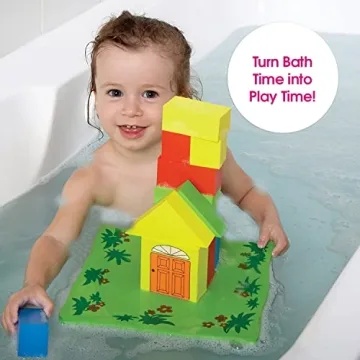 Edushape Floating Blocks for Creative Bath Time Fun