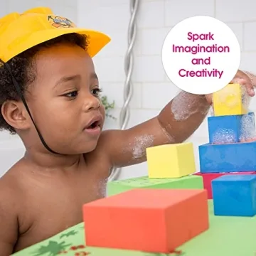 Edushape Floating Blocks for Creative Bath Time Fun