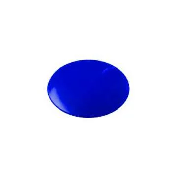 Dycem 50-1595B Non-Slip Circular Pad, 5-1/2" Diameter, Blue