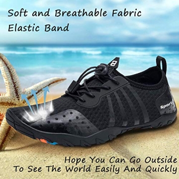 YALOX Quick-Dry Water Shoes for Swimming Surfing Yoga