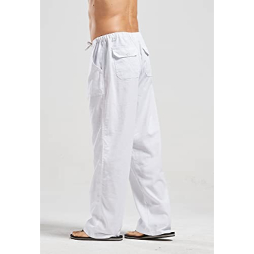 utcoco Qiuse Men's Casual Beach Pants for Summer Style