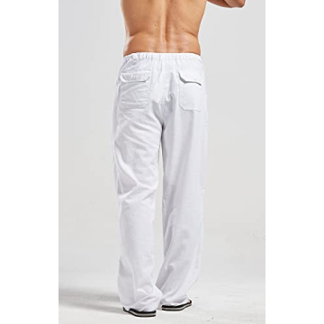 utcoco Qiuse Men's Casual Beach Pants for Summer Style