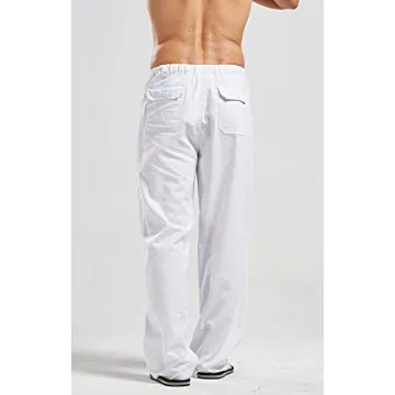 utcoco Qiuse Men's Casual Beach Pants for Summer Style