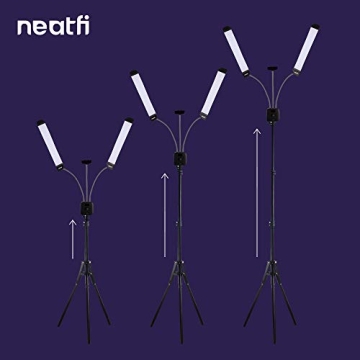 Neatfi LED Light Kit with 3600 Lumens & Adjustable Tripod