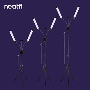 Neatfi LED Light Kit with 3600 Lumens & Adjustable Tripod