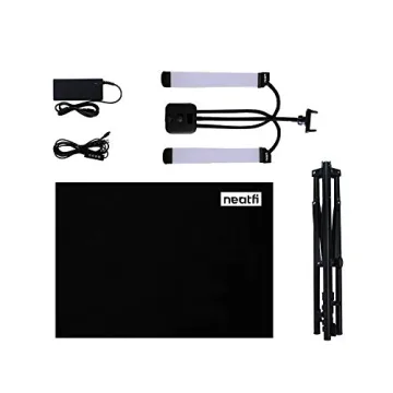 Neatfi LED Light Kit with 3600 Lumens & Adjustable Tripod