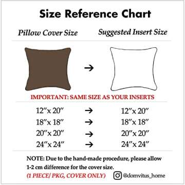 DOMVITUS Boucle Pillow Covers 20x20, Pillow Covers Decorative Couch Pillows for Living Room, Throw Pillow Covers for Bedroom Chair Sofa Accent Couch Pillows Soft Cushion Case, 1PC, Oatmeal