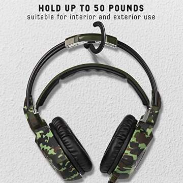 25 Pack Cup Hook Ceiling Hooks, 2.9 Inches, FineGood Vinyl Coated Screw-in Hanger for Indoor and Outdoor Use - Black