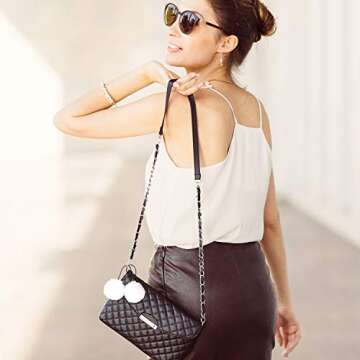 Cute 20-Piece Pom Pom Hair Ties for All Ages