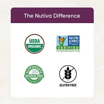 Nutiva Organic Chia Seeds - Premium Nutrient-Dense Superfood