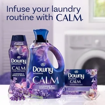 Downy Infusions Calm Lavender Vanilla Bean Fabric Softener