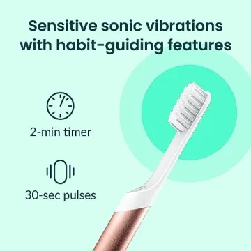 Quip Electric Toothbrush with Timer and Slim Design