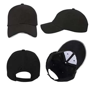 JIGUOOR LED Light Up Cap for Parties and Festivals