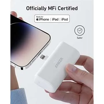 Anker Nano Power Bank: Portable 5000mAh Charger for Apple Devices