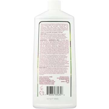 Desert Essence Alcohol-Free Mouthwash with Tea Tree Oil and Aloe, Sugar-Free, Oral Rinse to Fight Ba...