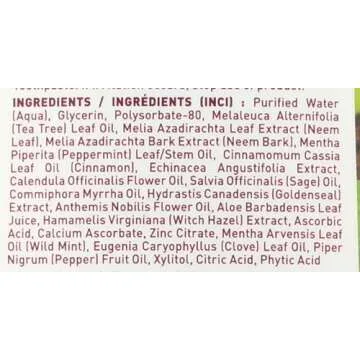 Desert Essence Sugar-Free Cinnamint Mouthwash - Alcohol-Free