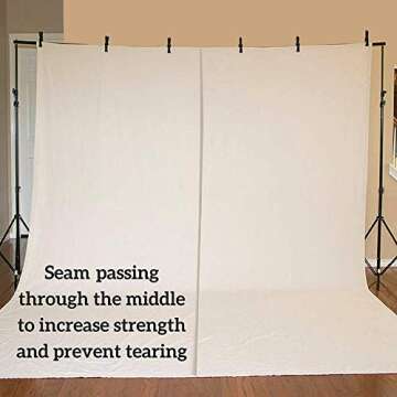 Simpli-Magic 79070 Canvas Drop Cloth 9' x 12', 1 Pack