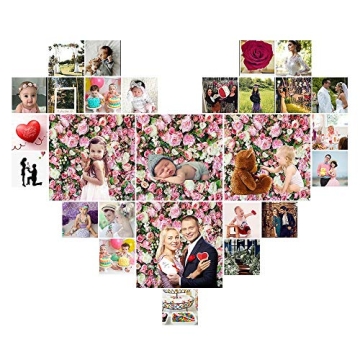 Art Studio 3D Flower Backdrop for Events and Photos