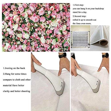 Art Studio 3D Flower Backdrop for Events and Photos